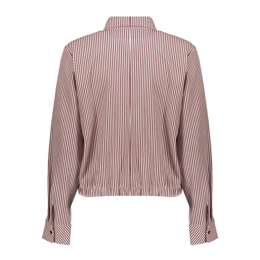 Gestreepte Blouse met Borstzak