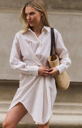 Gestreepte Blousejurk