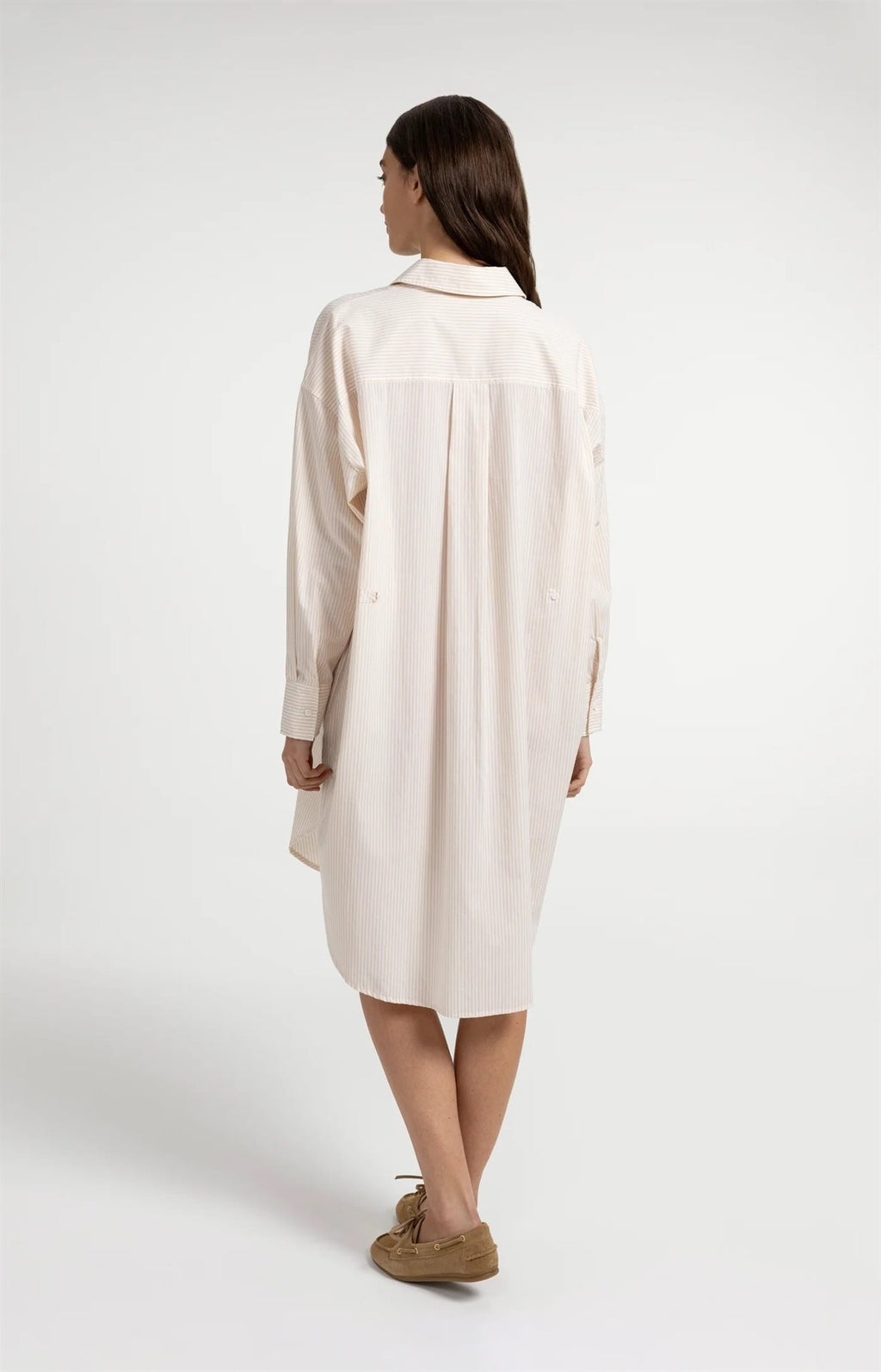 Gestreepte Blousejurk
