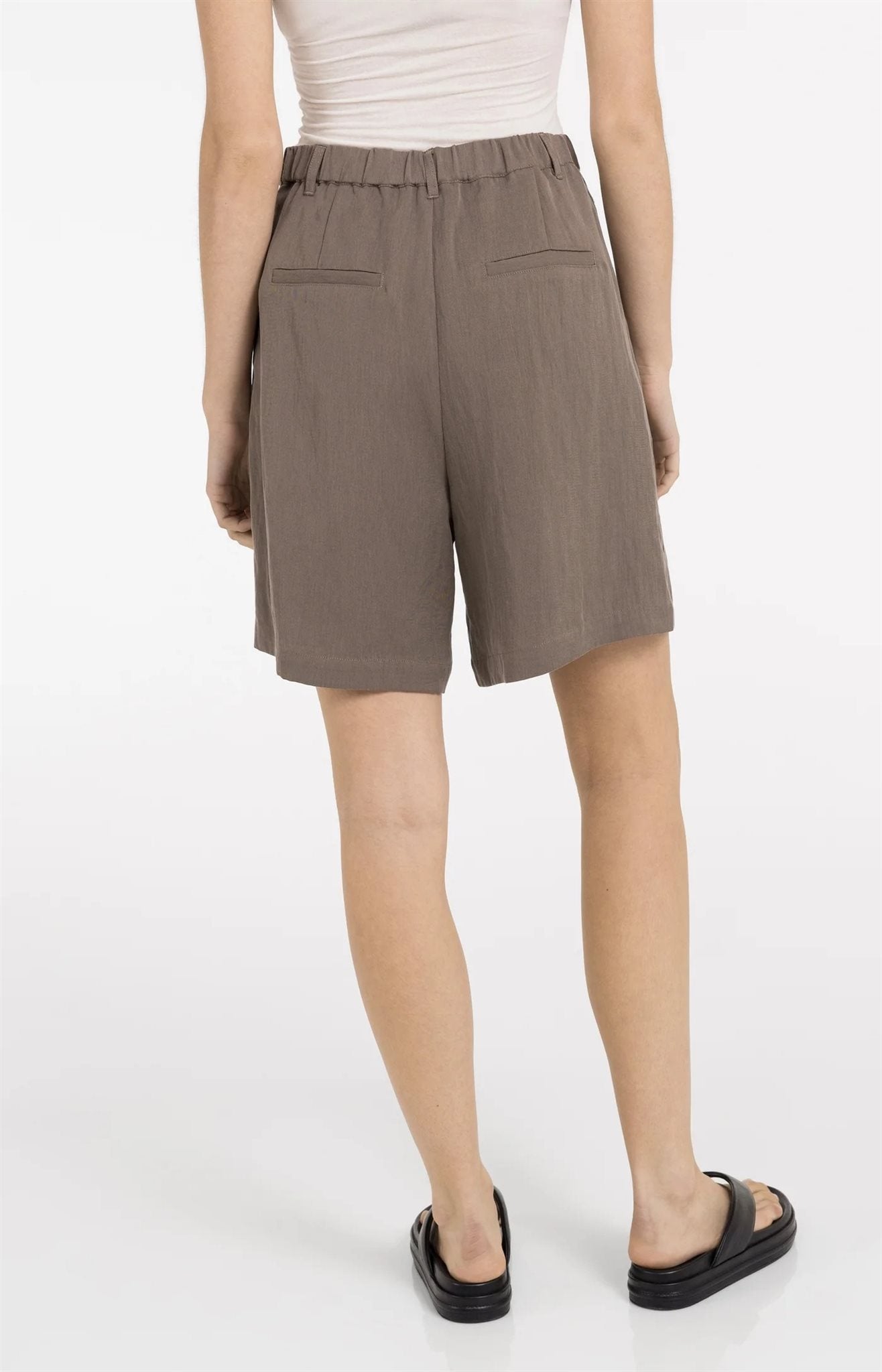 Geweven Bermudashort