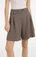 Geweven Bermudashort