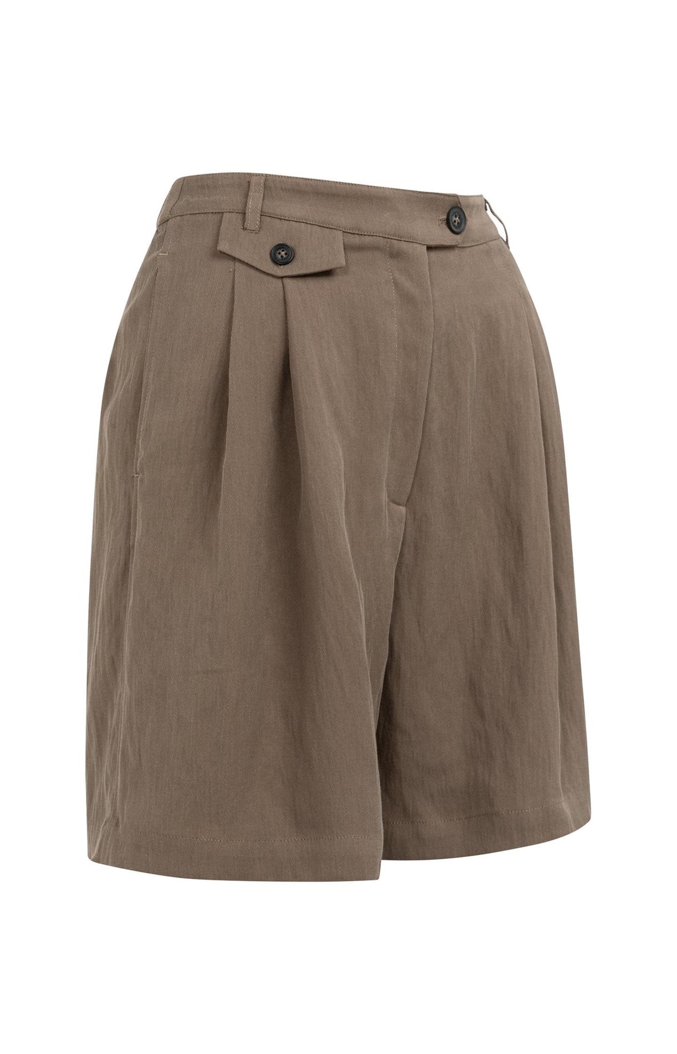 Geweven Bermudashort
