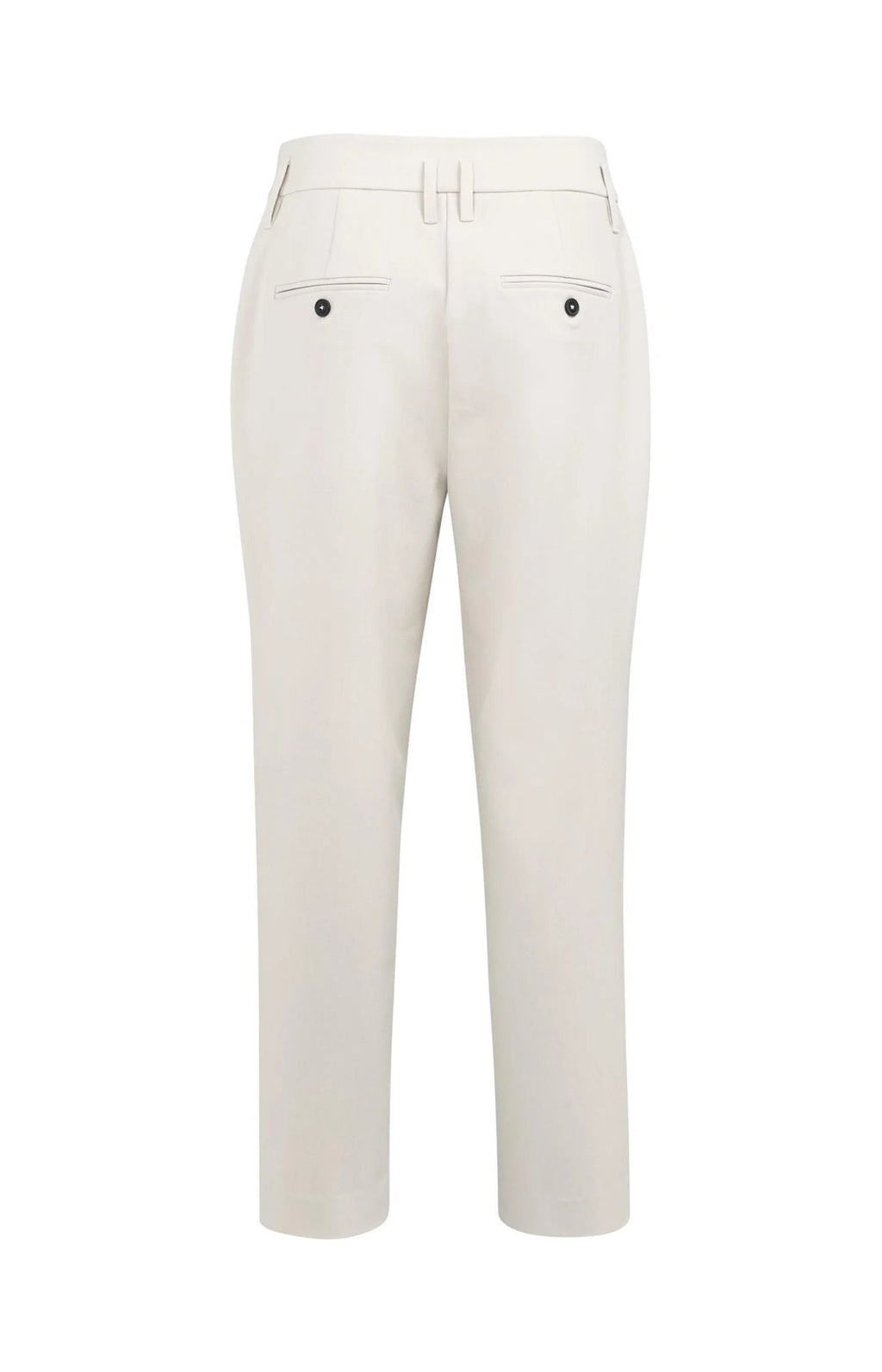 Geweven Broek Rechte Pijpen