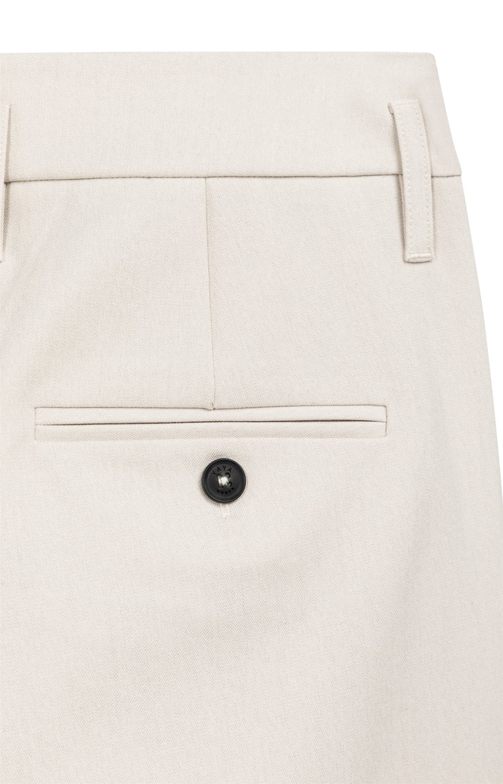 Geweven Broek Rechte Pijpen