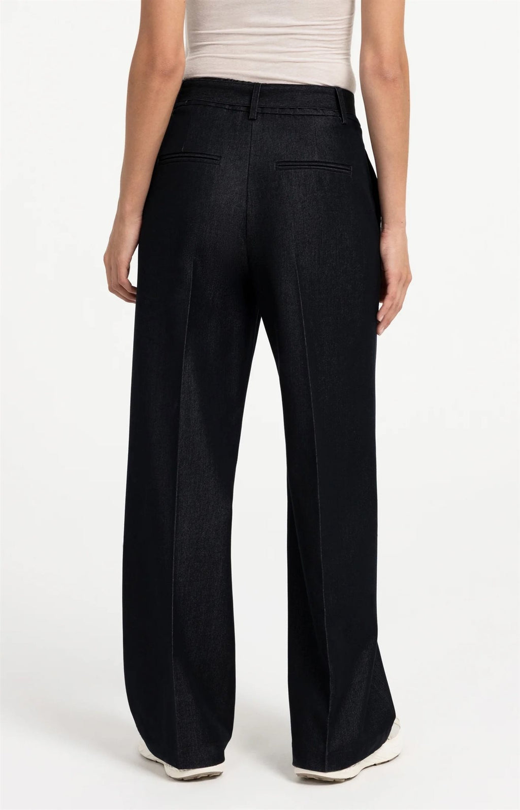 Geweven Broek met Ceintuur
