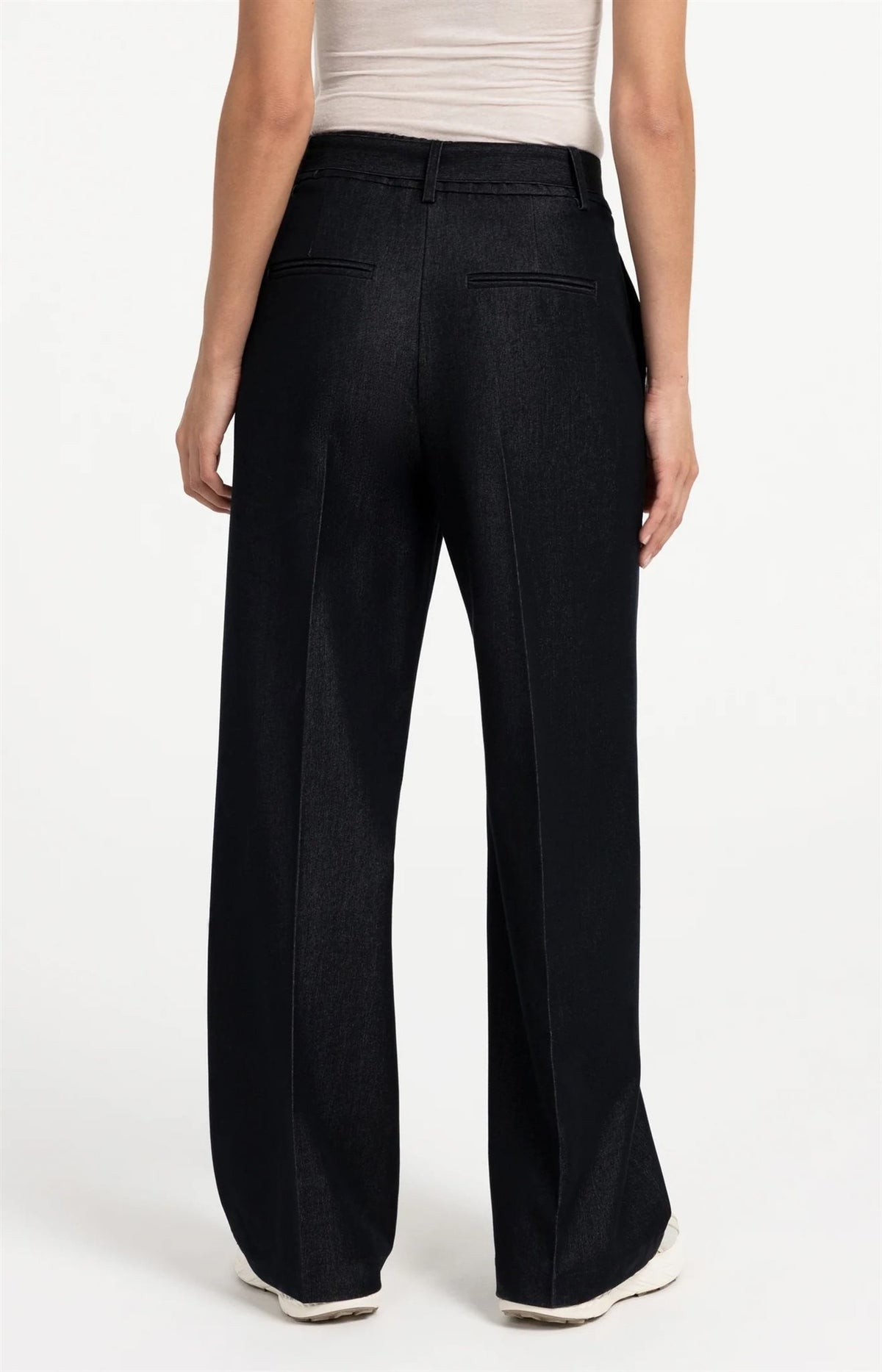 Geweven Broek met Ceintuur
