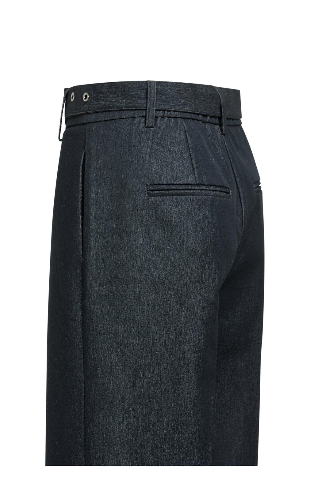 Geweven Broek met Ceintuur