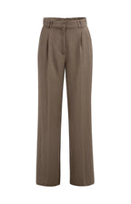 Geweven Broek met Plooien