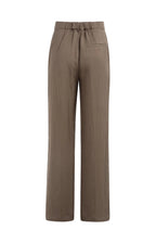 Geweven Broek met Plooien