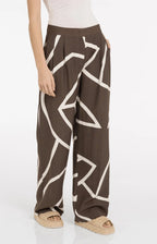 Geweven Broek met Print