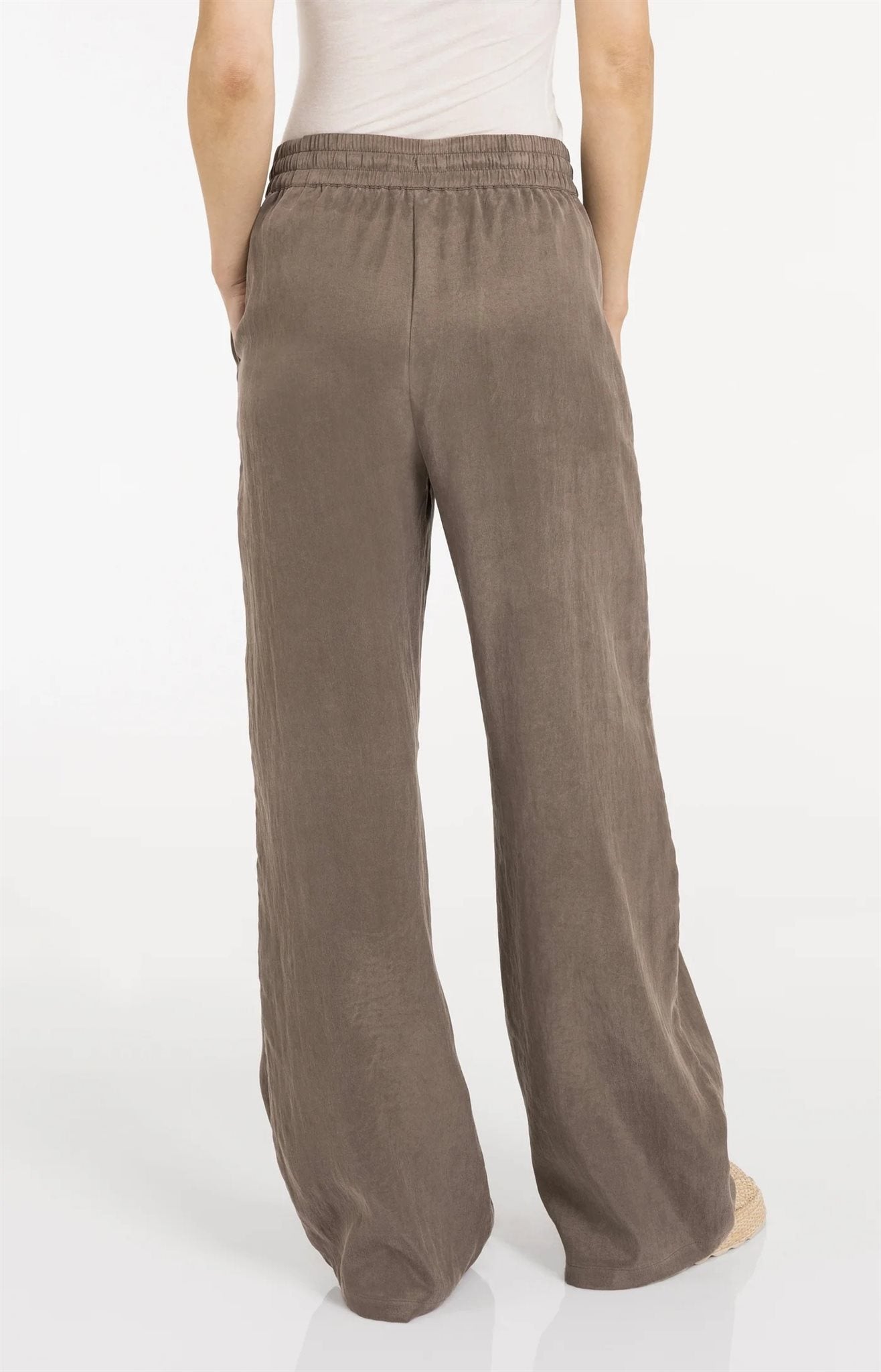 Geweven Broek met Tailleband