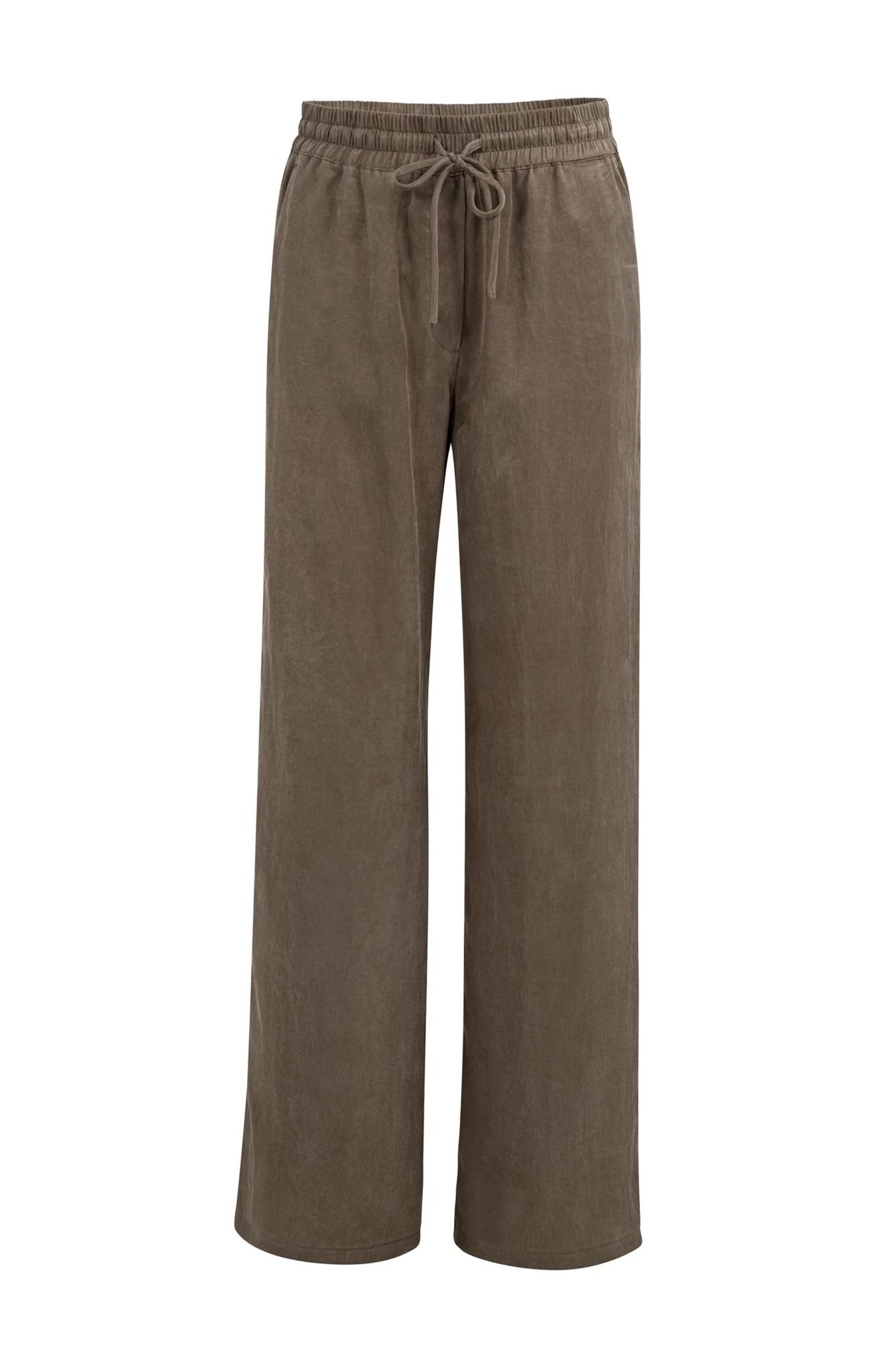 Geweven Broek met Tailleband