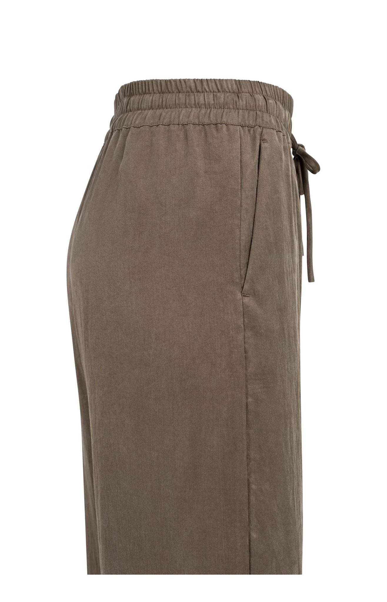Geweven Broek met Tailleband