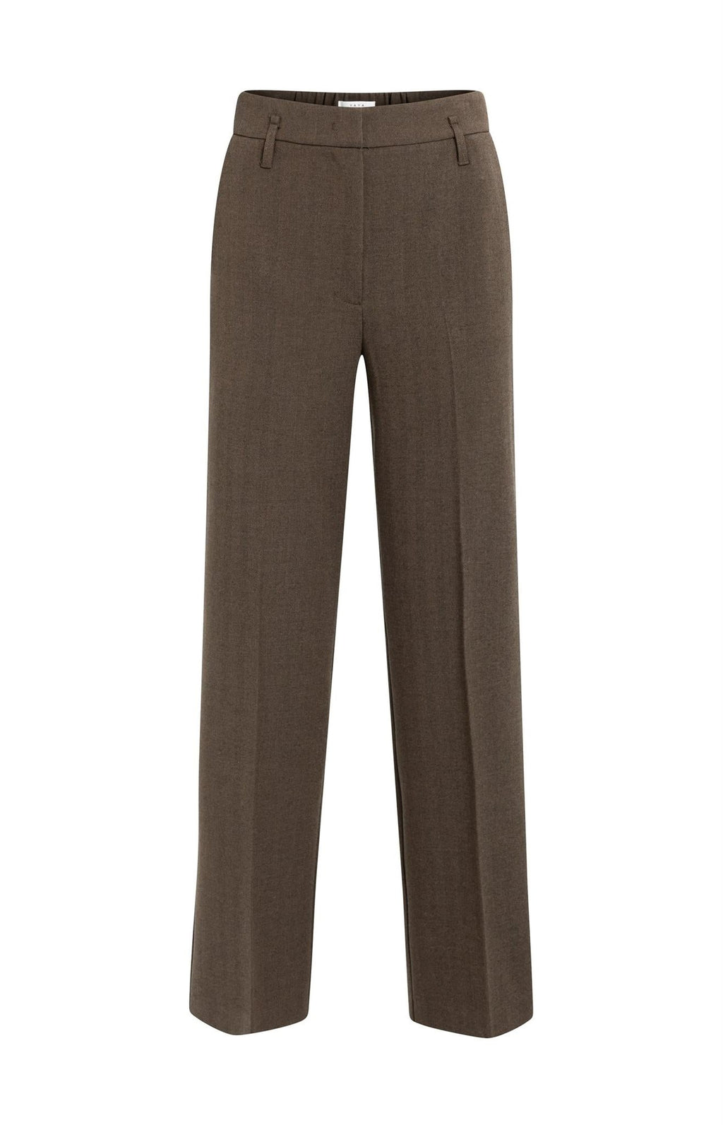Geweven Rechte Pantalon