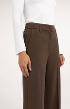 Geweven Rechte Pantalon