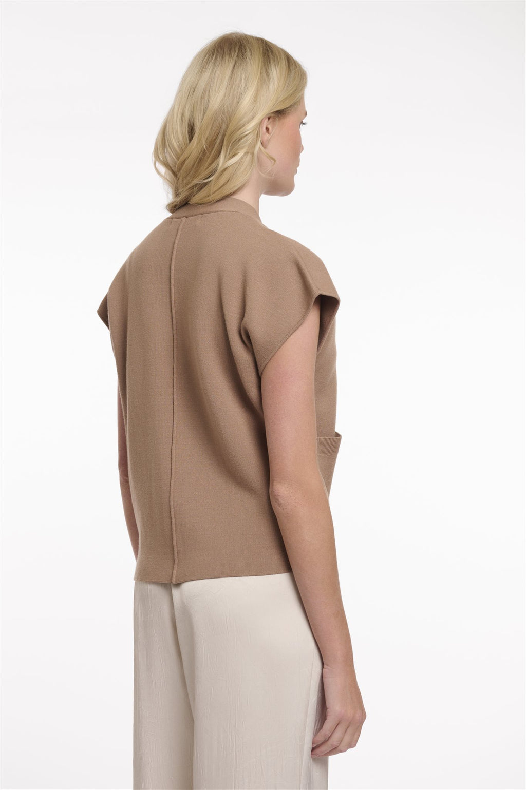 Gilet met Knoopsluiting