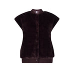 Gilet met Ribdetails