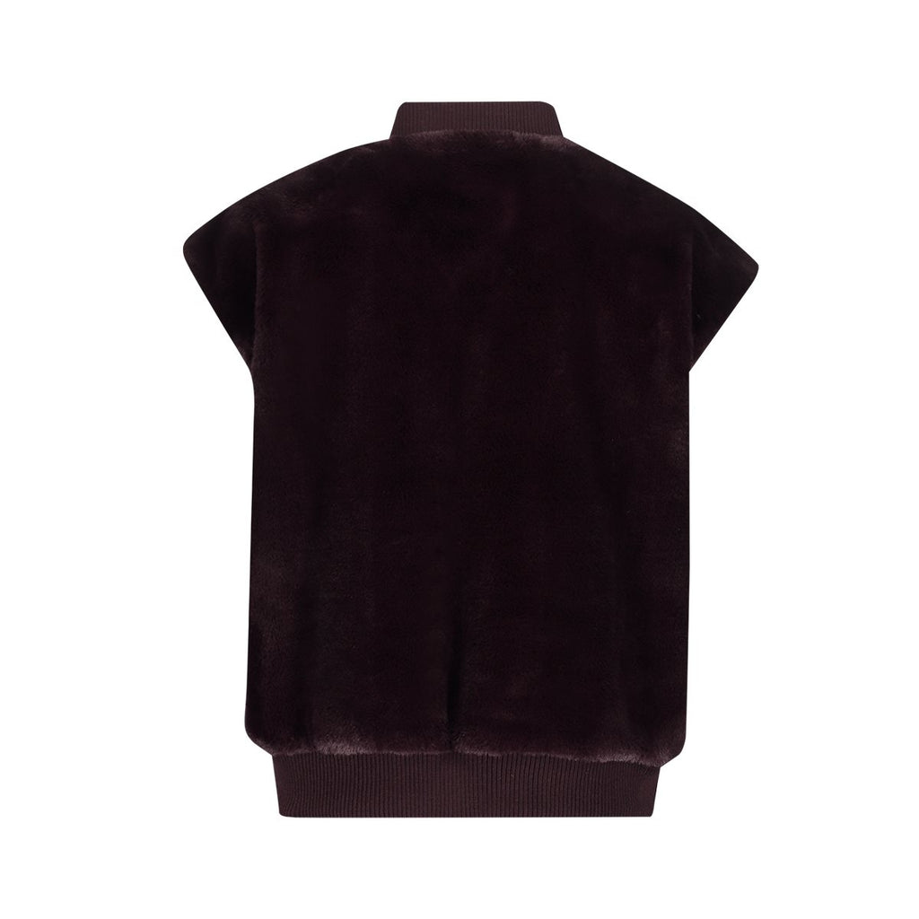 Gilet met Ribdetails