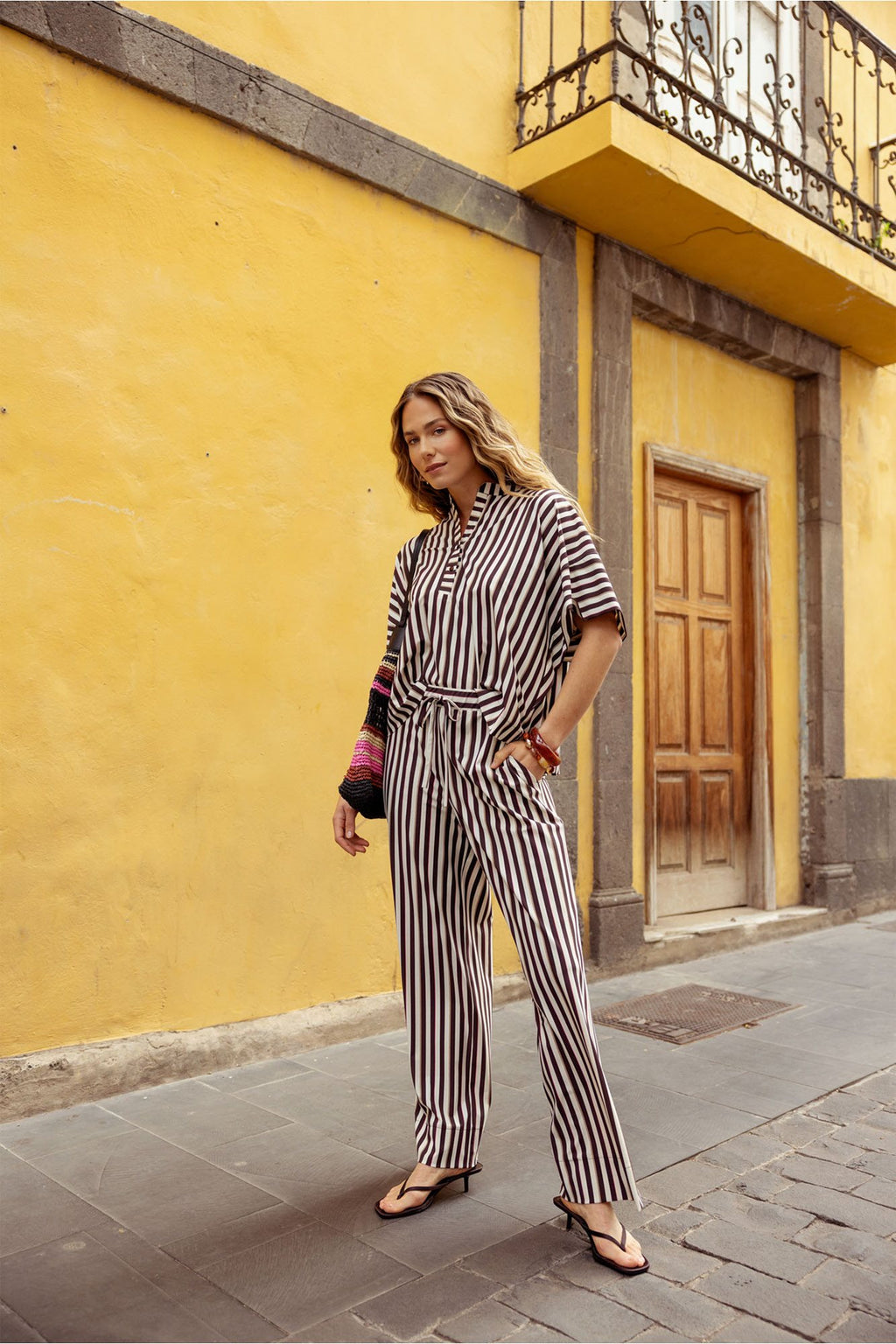 Grace Stripe Trousers