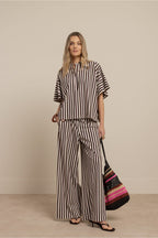 Grace Stripe Trousers