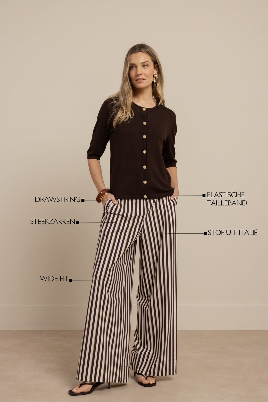 Grace Stripe Trousers