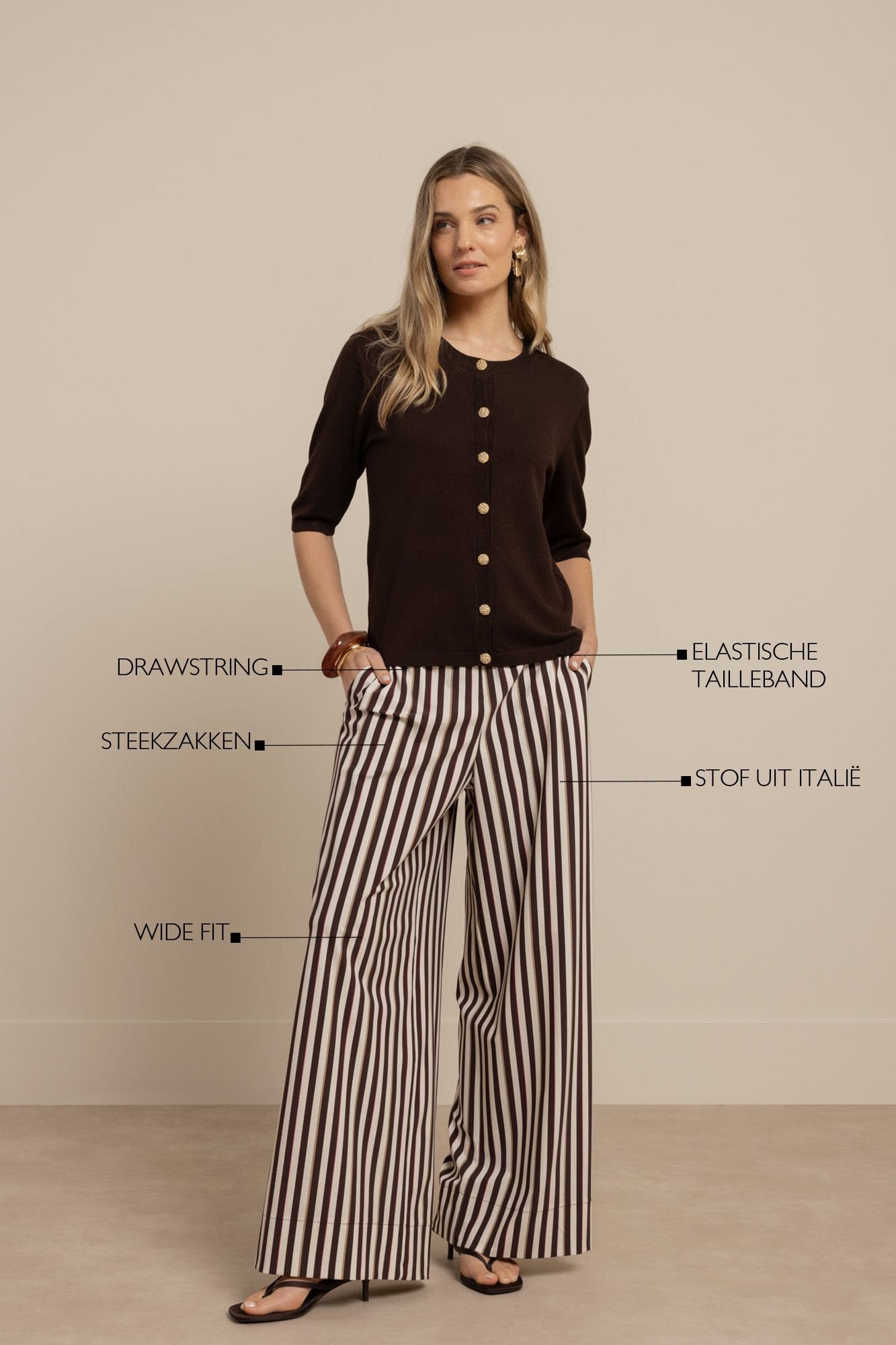 Grace Stripe Trousers