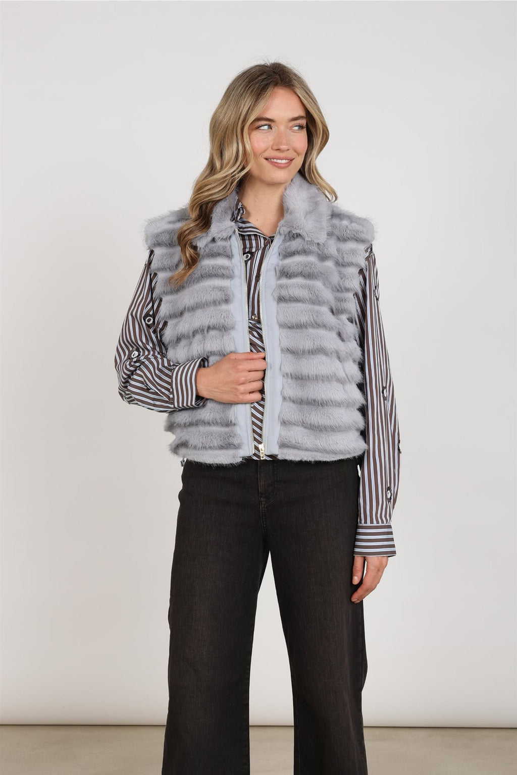 Harriet Gilet Zipper