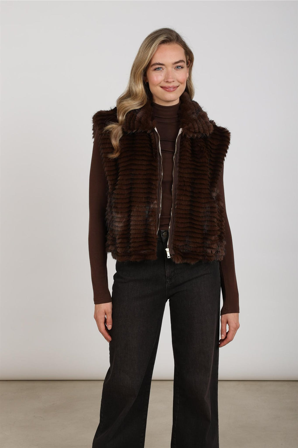 Harriet Gilet Zipper