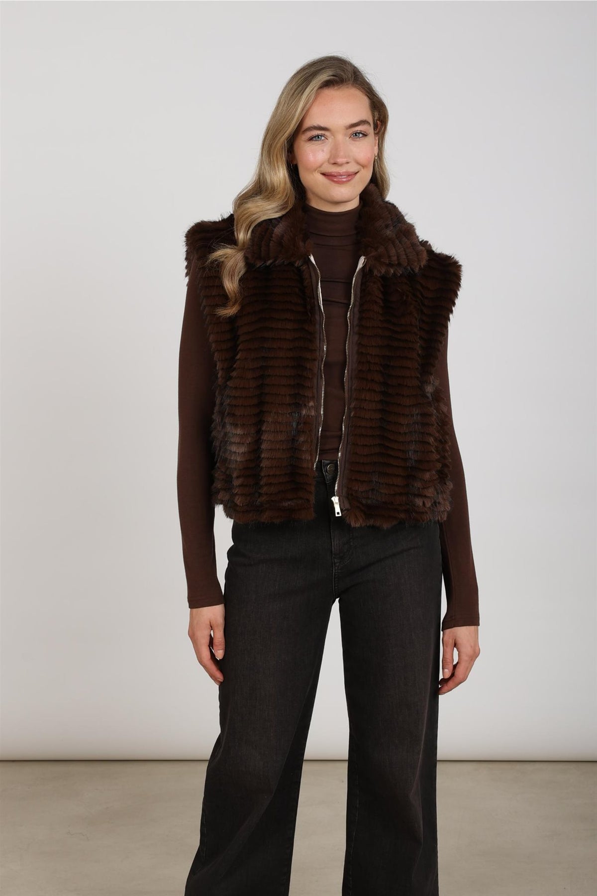 Harriet Gilet Zipper
