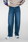 High Waist Barrel Jeans