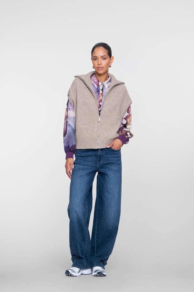 High Waist Barrel Jeans