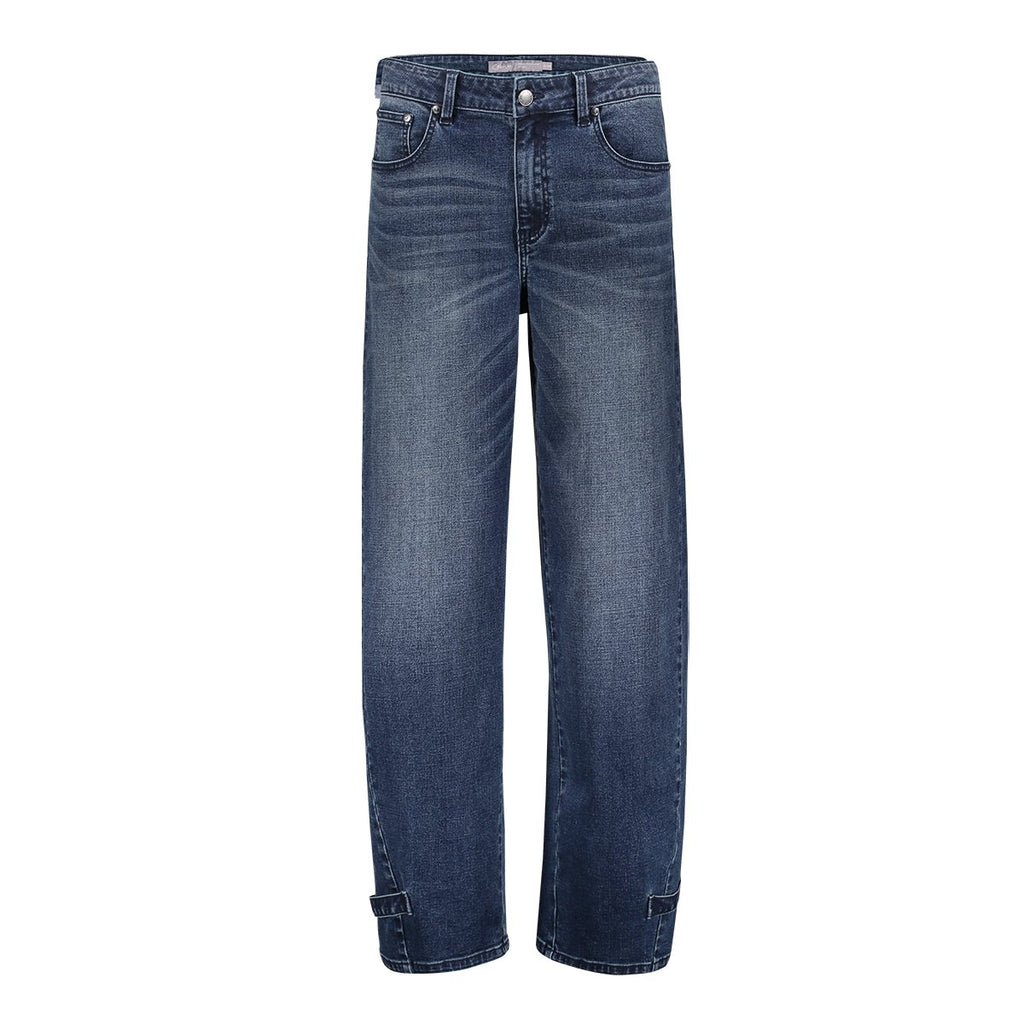 High Waist Barrel Jeans