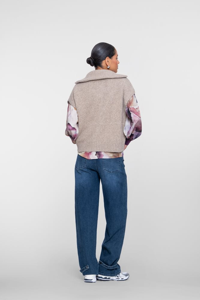 High Waist Barrel Jeans