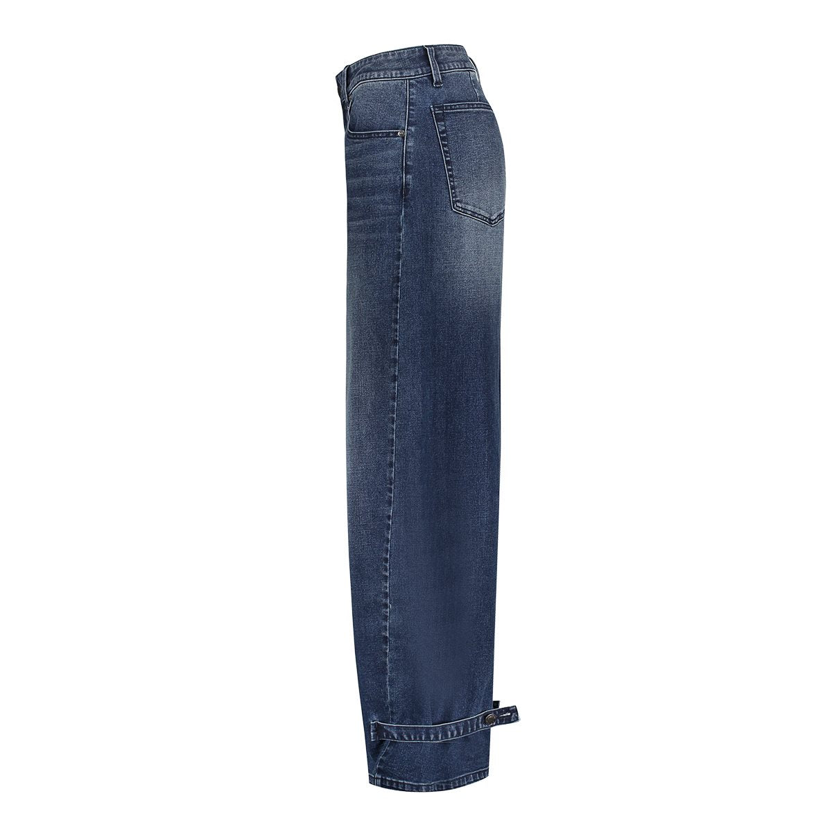 High Waist Barrel Jeans