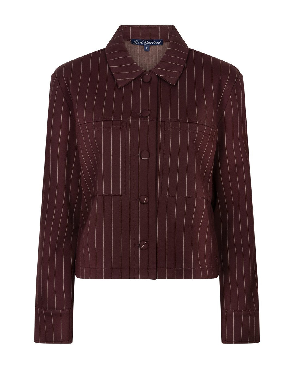 Jacket Punta Pinstripe Burgund