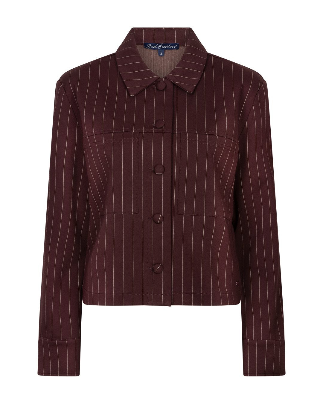 Jacket Punta Pinstripe Burgund
