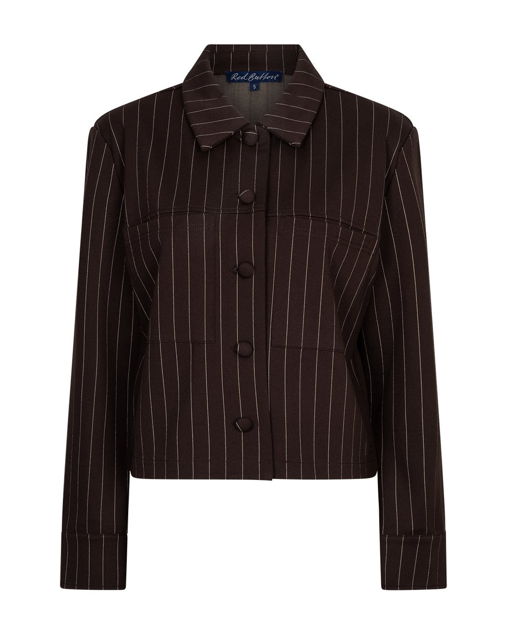 Jacket Punta Pinstripe Espress