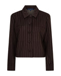 Jacket Punta Pinstripe Espress