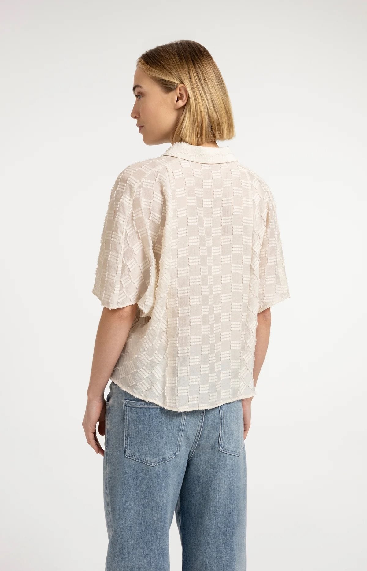 Jacquard Blouse