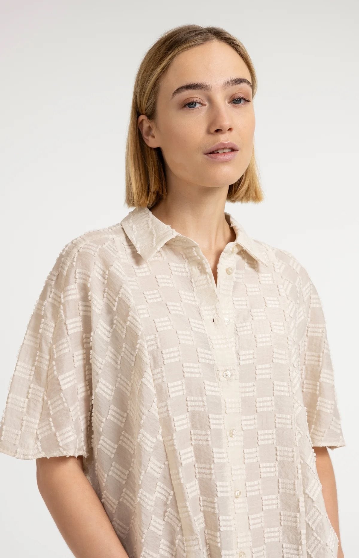 Jacquard Blouse