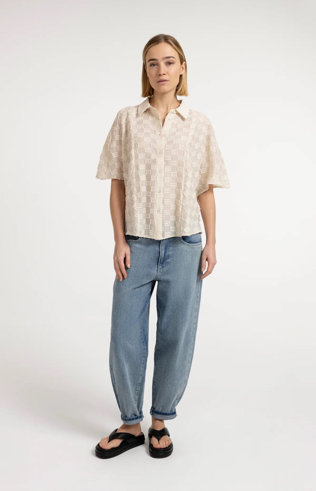 Jacquard Blouse