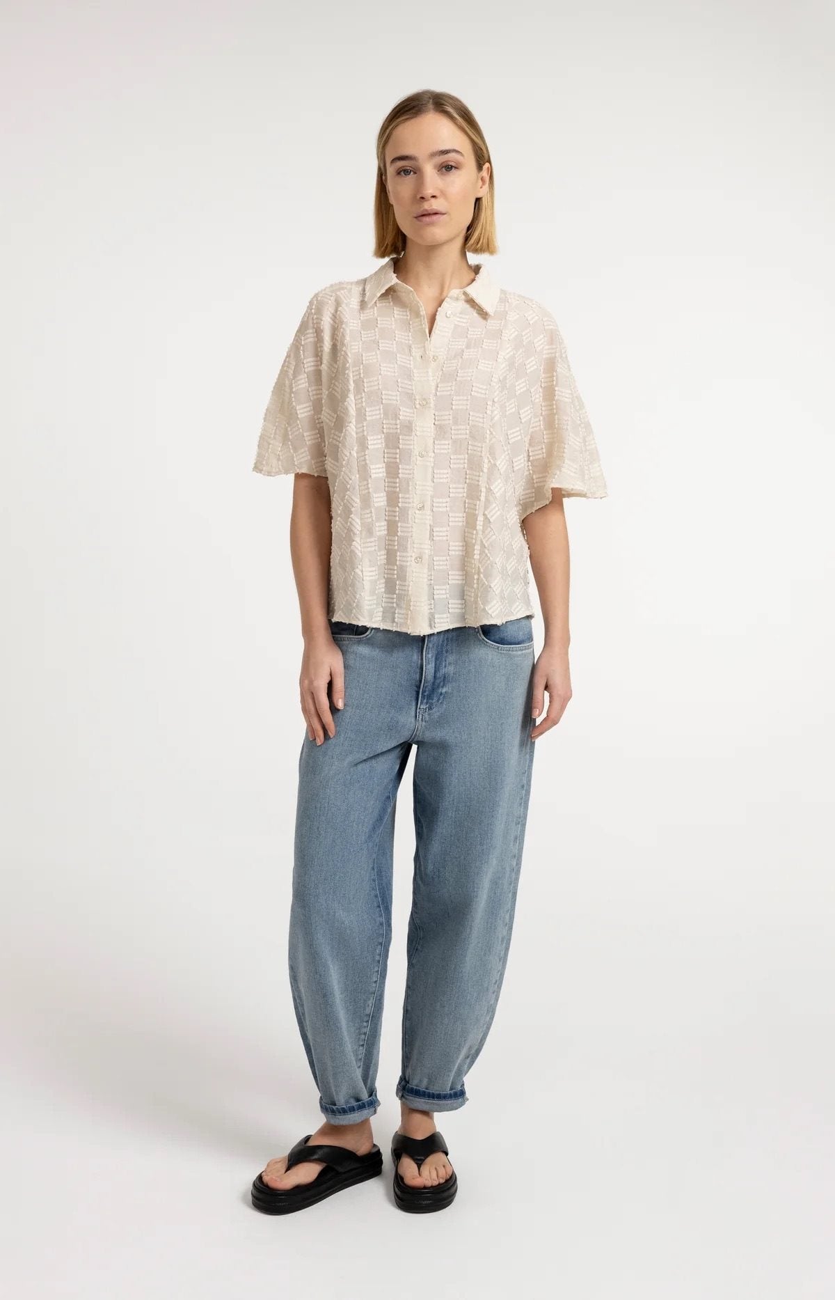 Jacquard Blouse