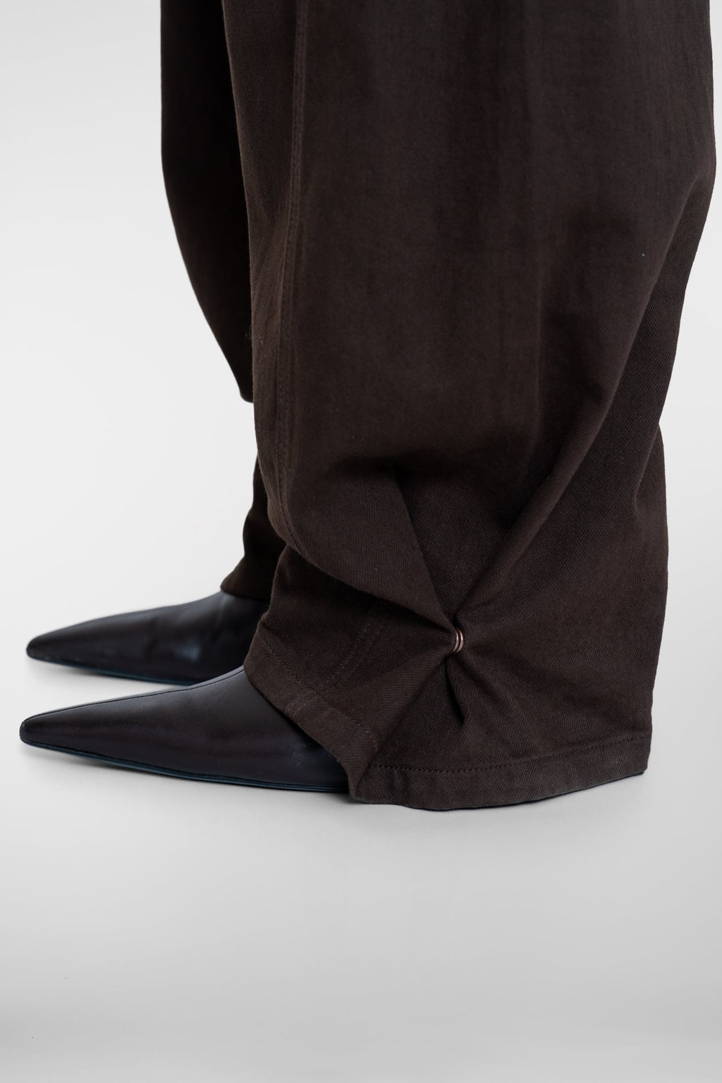 Straight Jeans Barreldetail