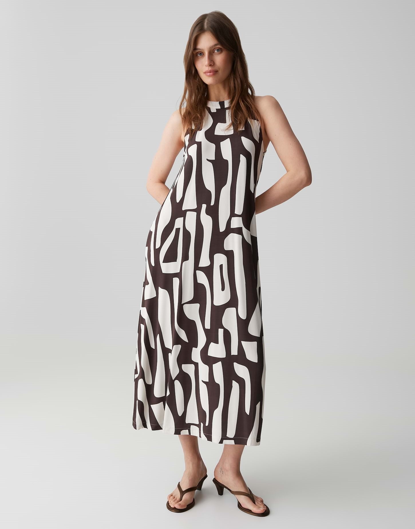 Jersey Halterjurk Wina Dune