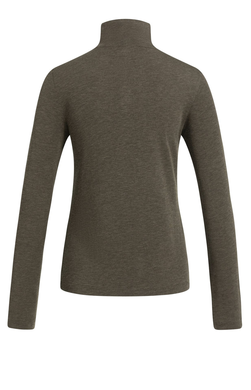 Jersey Top met Hoge Hals