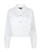 Juno Jacket White Denim