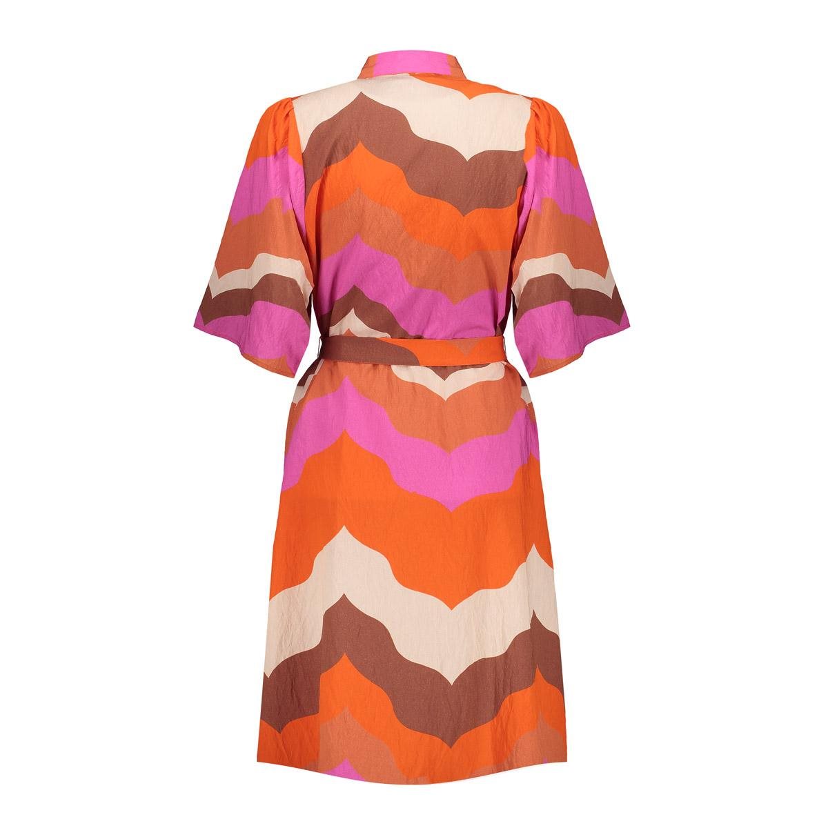 Jurk met Wave Print