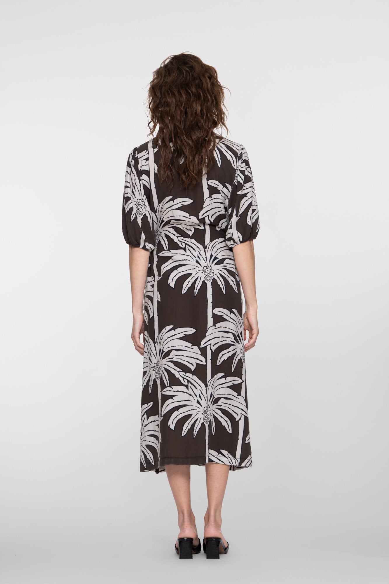 Maxi Jurk met Palmprint