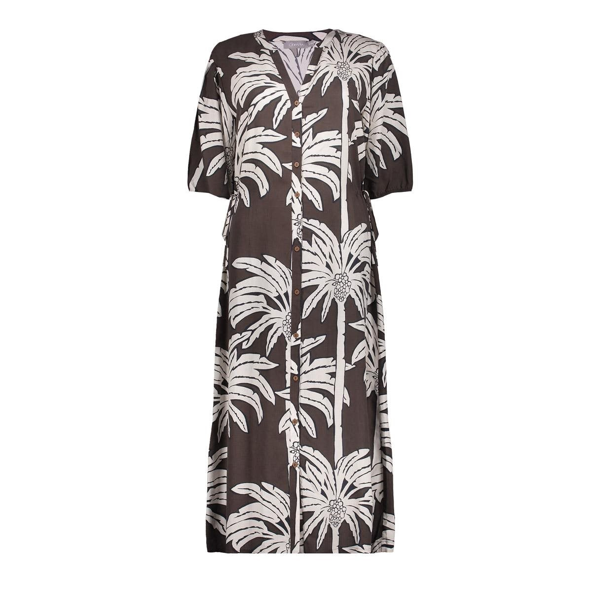 Maxi Jurk met Palmprint