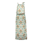 Maxi Jurk met Grafische Print